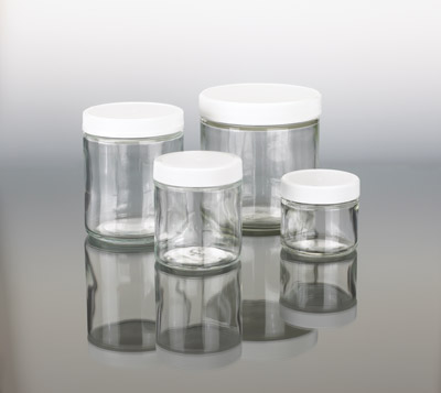 Clear Straight Sided Jars