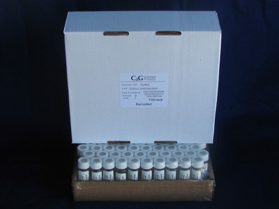 Bulk Pack VOA Vials with Protective Covers