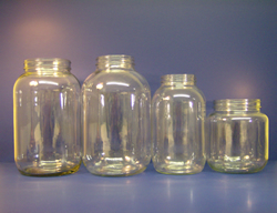 Clear Wide Mouth Jars